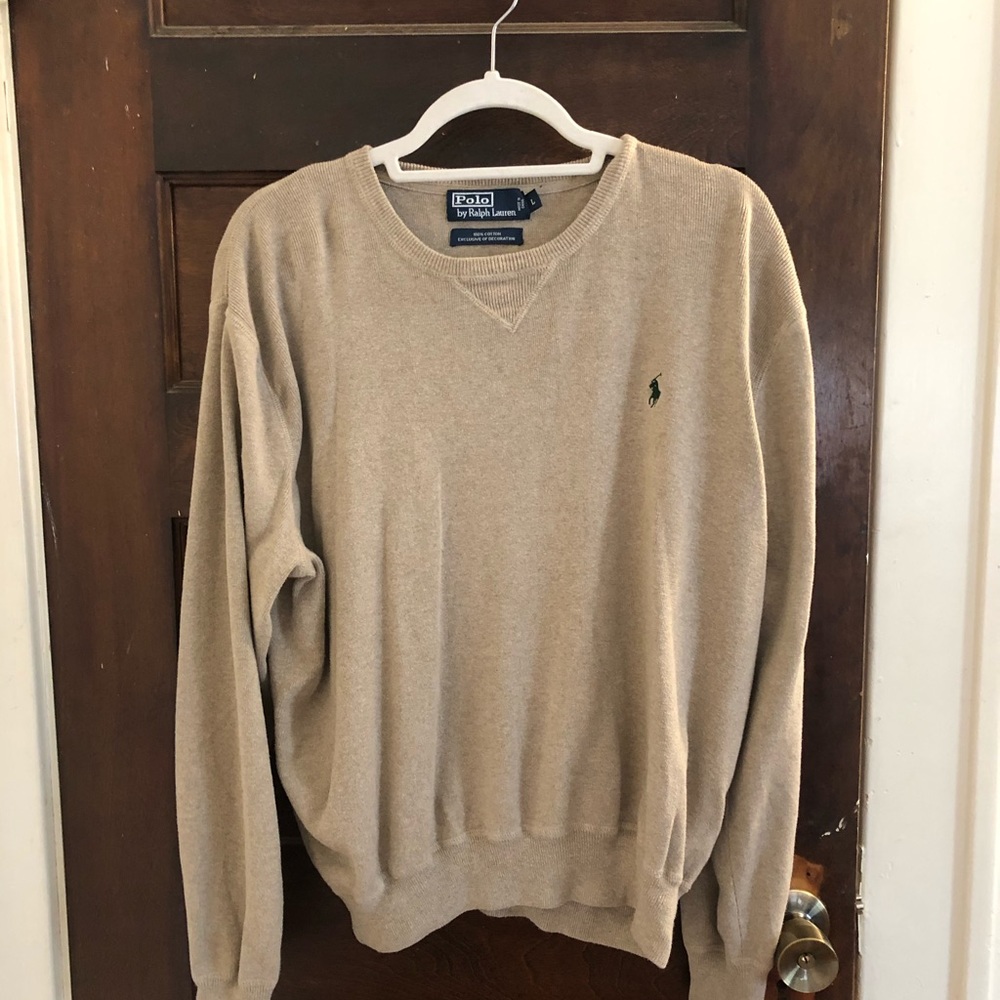 Tan Ralph Lauren Long Sleeve